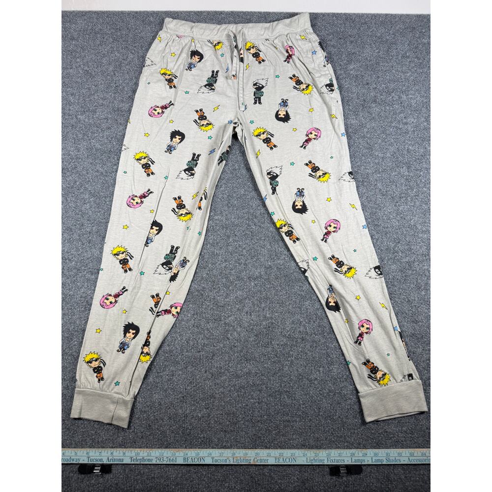Naruto Pants Large Tokidoki Pajama Lounge Casual Lightweight Characters Joggers